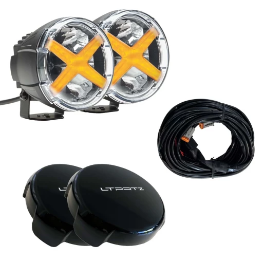 LED High Beam Headlight Complete Set | ECE certified
