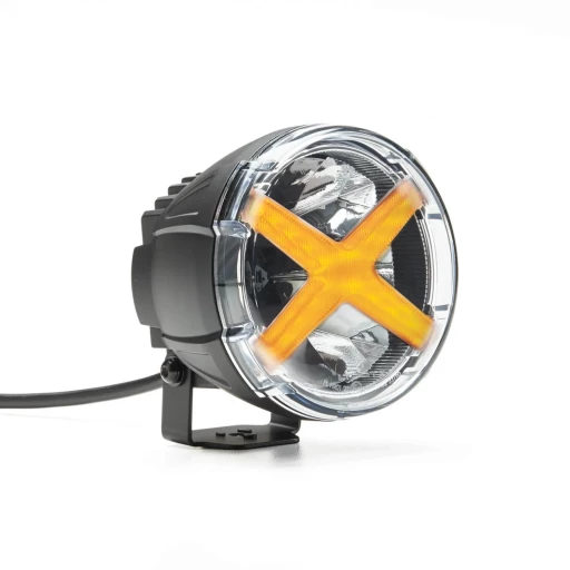 LED High Beam 5 inch X-Type Headlights with Positioning | ECE certified