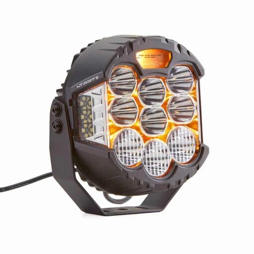 LED Rave-X 7 Inch AMBER High Beam | ECE certified