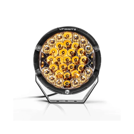 LED ORKAN 9 Inch AMBER 140° High Beam Headlight | ECE certified