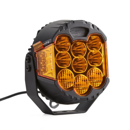 Rave-X 7 Inch LED Light Cover | Orange