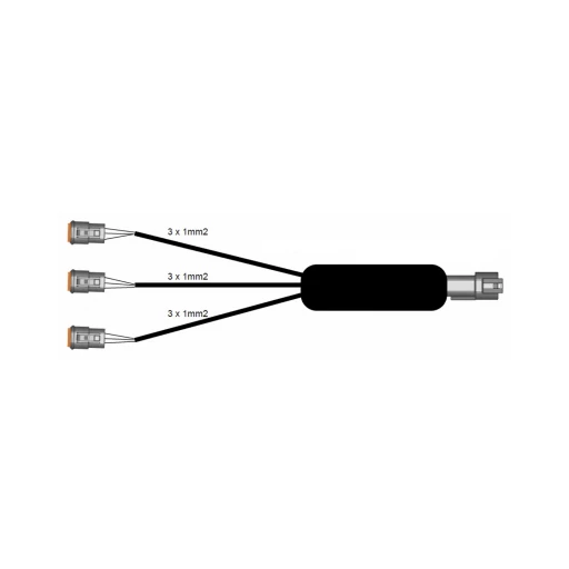3-way Distribution Cable for X-Type Driving Lamp